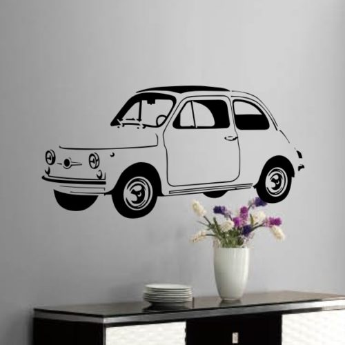 Sticker décoration de la Fiat 500 originale