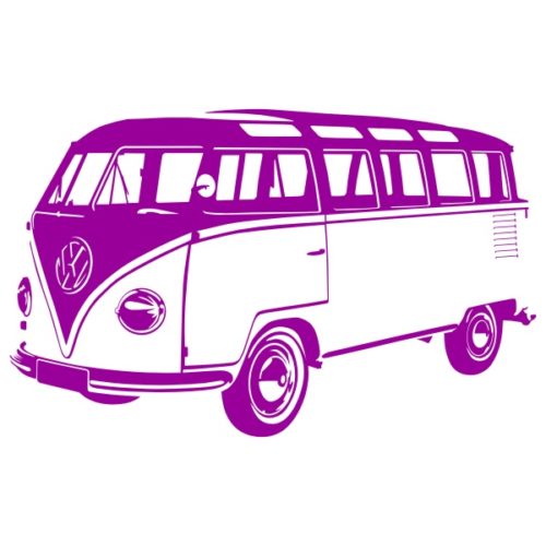 Sticker Combi VW pour la décoration murale