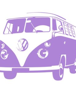Sticker Combi VW des sixties