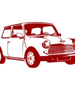 Sticker de la Mini-Cooper pour ma décoration murale