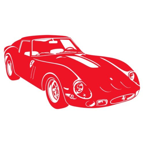 Sticker mural de la Ferrari 250