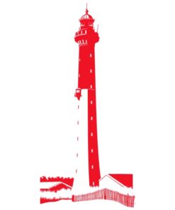 Sticker du Phare de la Coubre en Charente Maritime