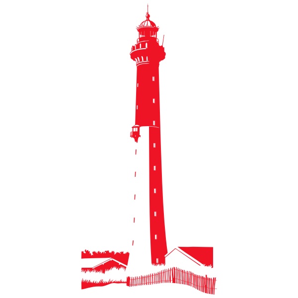 Sticker du Phare de la Coubre en Charente Maritime