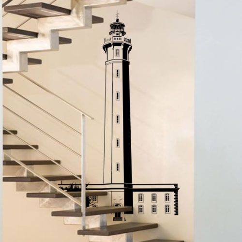 Sticker du phare des baleines