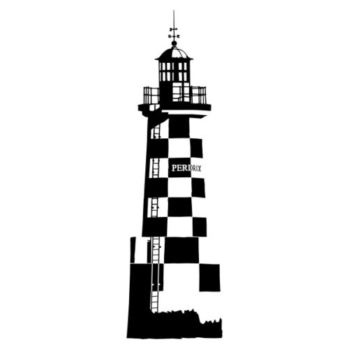 Sticker du Phare de la Perdrix en Bretagne
