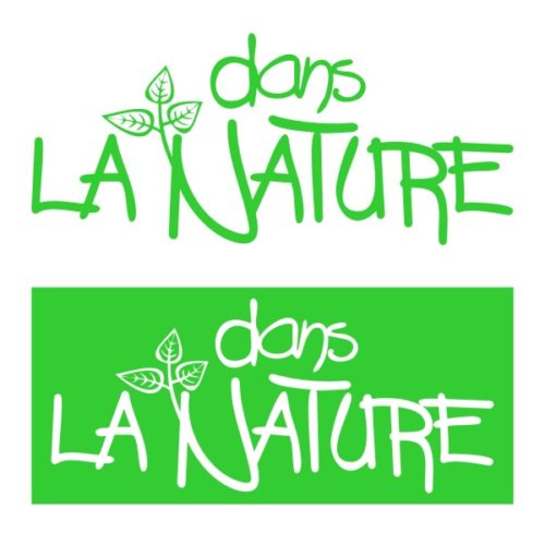 Sticker signalétique naturel pour la porte des toilettes