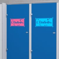Sticker humour poétique pour les toilettes Sticker poétique pour les WC