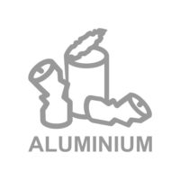 Panneau recyclage pour le tri sélectif de l'aluminium