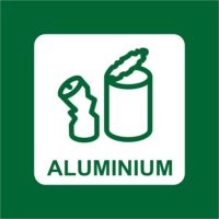 Panneau tri sélectif de l'aluminium pour le recyclage