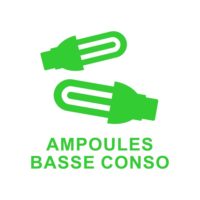 Panneau pour le tri sélectif des ampoules basse consommation