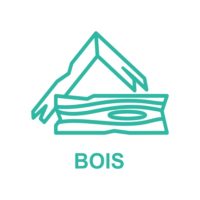 Signalétique pour le tri sélectif et le recyclage du bois