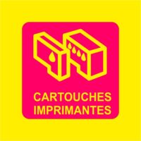 Sticker pour le recyclage des cartouches d'imprimantes