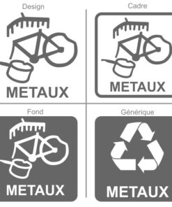 Panneau pour la collecte et le recyclage des métaux