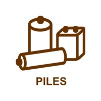 Sticker recyclage des piles