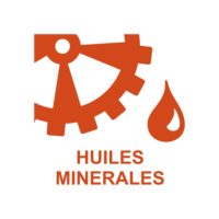 Panneau signalétique tri sélectif des huiles minérales