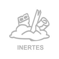 Sticker pour le tri des matériaux inertes