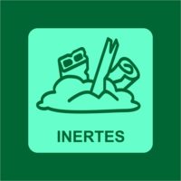 Sticker pour le tri des gravats de chantier