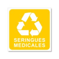 Récupération tri et recyclage des seringues médicales