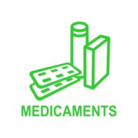 Sticker signalétique pour le tri des médicaments