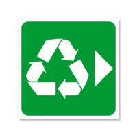 Sticker tri sélectif poubelles Pictogramme pour le local des poubelles