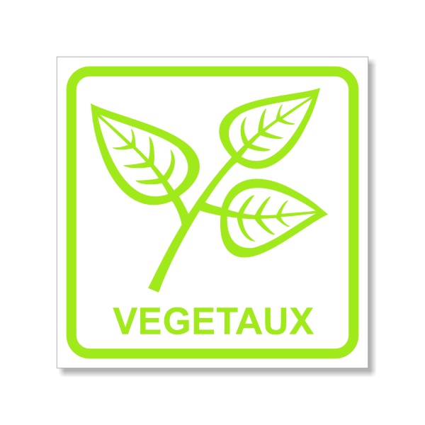 Panneau pour la récupération, le recyclage et le tri sélectif des déchets végétaux