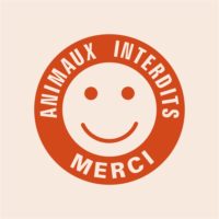 Sticker animaux interdits