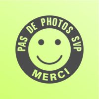 Panneau pas de photo signalisation pour le magasin