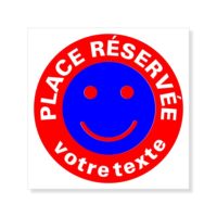 Panneau place réservée nominative Panneau stationnement réservé nominatif