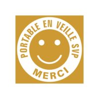 Sticker portable en veille SVP