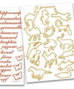 Stickers animaux pour la déco des chambres d'enfants