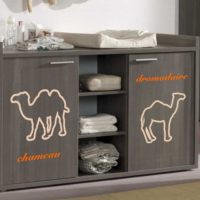 Stickers animaux et objets pour la décoration des chambres d'enfants