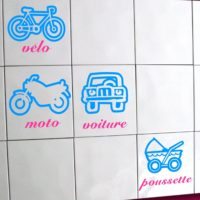 Stickers déco éducatifs enfants