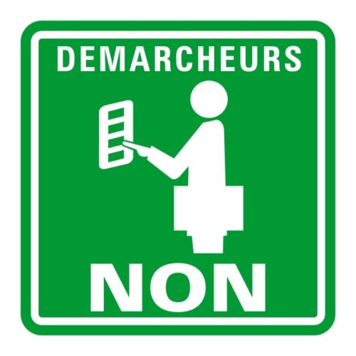 Sticker anti démarchage