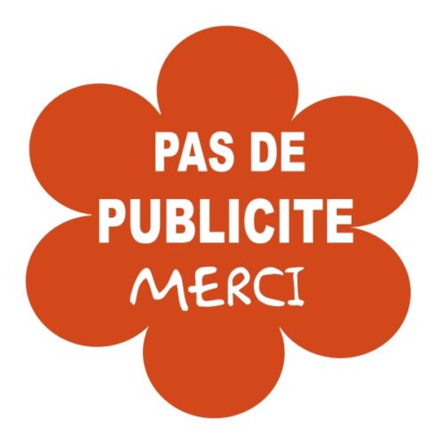 Sticker pas de pub merci