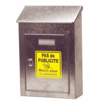 sticker pas de publicité merci pour la planète