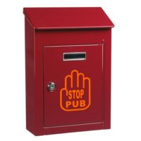 Sticker pictogramme pas cher anti publicité