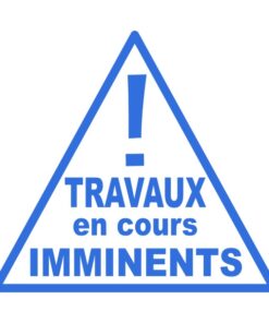 Panneau travaux chambre ado