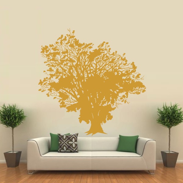 Sticker d'un arbre réaliste pour la décoration murale