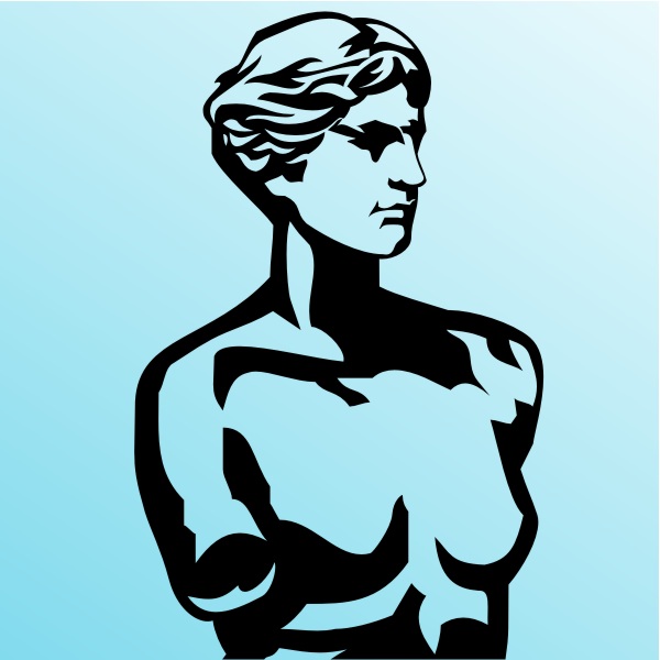 Sticker mural de la vénus de Milo