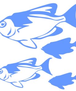 Stickers déco poissons le Priacanthe Commun