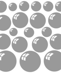 Stickers de bulles d'air pour la déco des aquariums