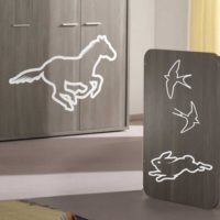 Planche de 17 stickers animaux de la fermes pour décoration chambres d'enfants Stickers cheval et vache pour décorer les chambres d'enfants