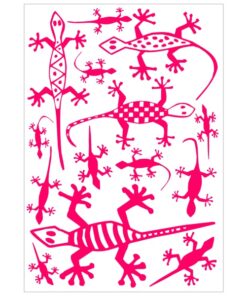 Stickers lézards pour la décoration murale