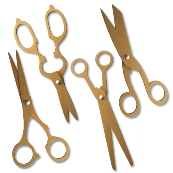 Ciseaux d'inauguration géants