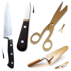 Objets d'inauguration et de PLV