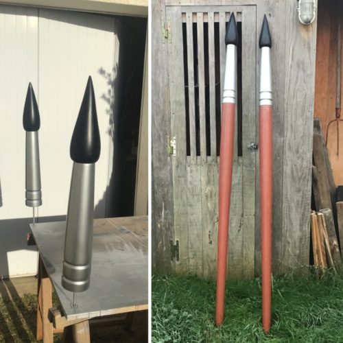 Pinceaux d'artiste géant pour décoration magasin