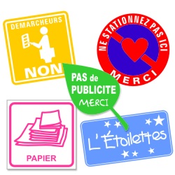 Signalétique pour la maison