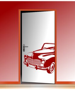 Sticker original de la Peugeot 203 spécial pour la décoration des portes