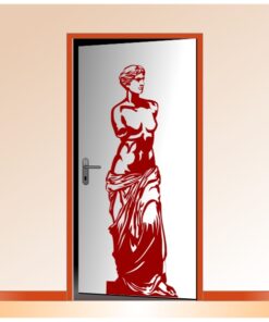 Sticker à coller de la Vénus de Milo pour la décoration des portes