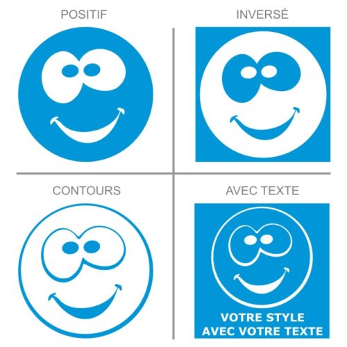 Smiley content stickers smiley humour